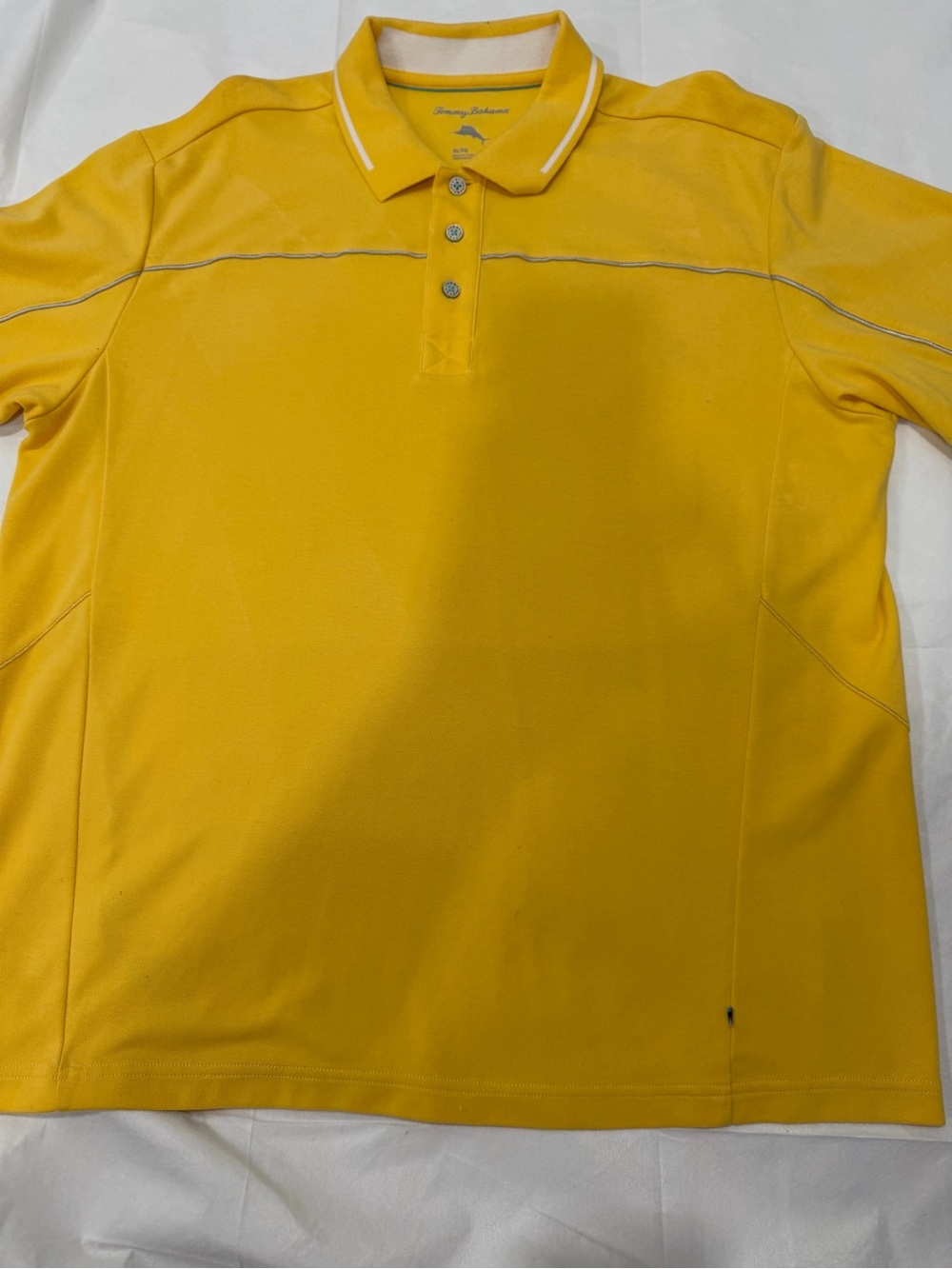 Yellow Short-Sleeve Polo Shirt - Men's